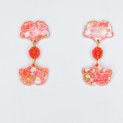 Ginko Leaf Danglers